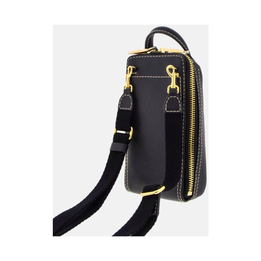 Carolina Herrera Vergrendelde Zwarte Crossbody Tas Andy 1 Black Dames