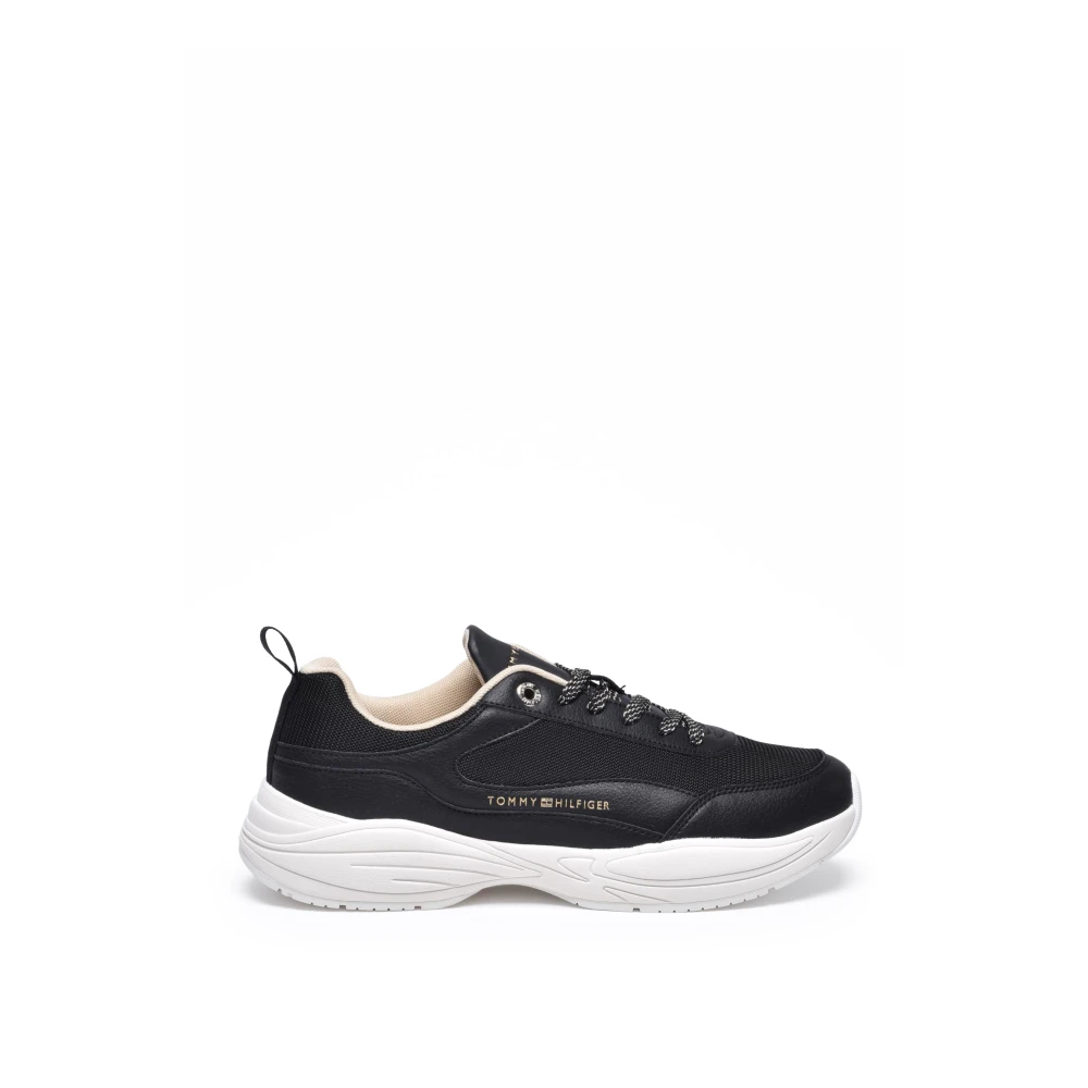 Tommy Hilfiger Chunky Runner Dames Schoenen Zwart