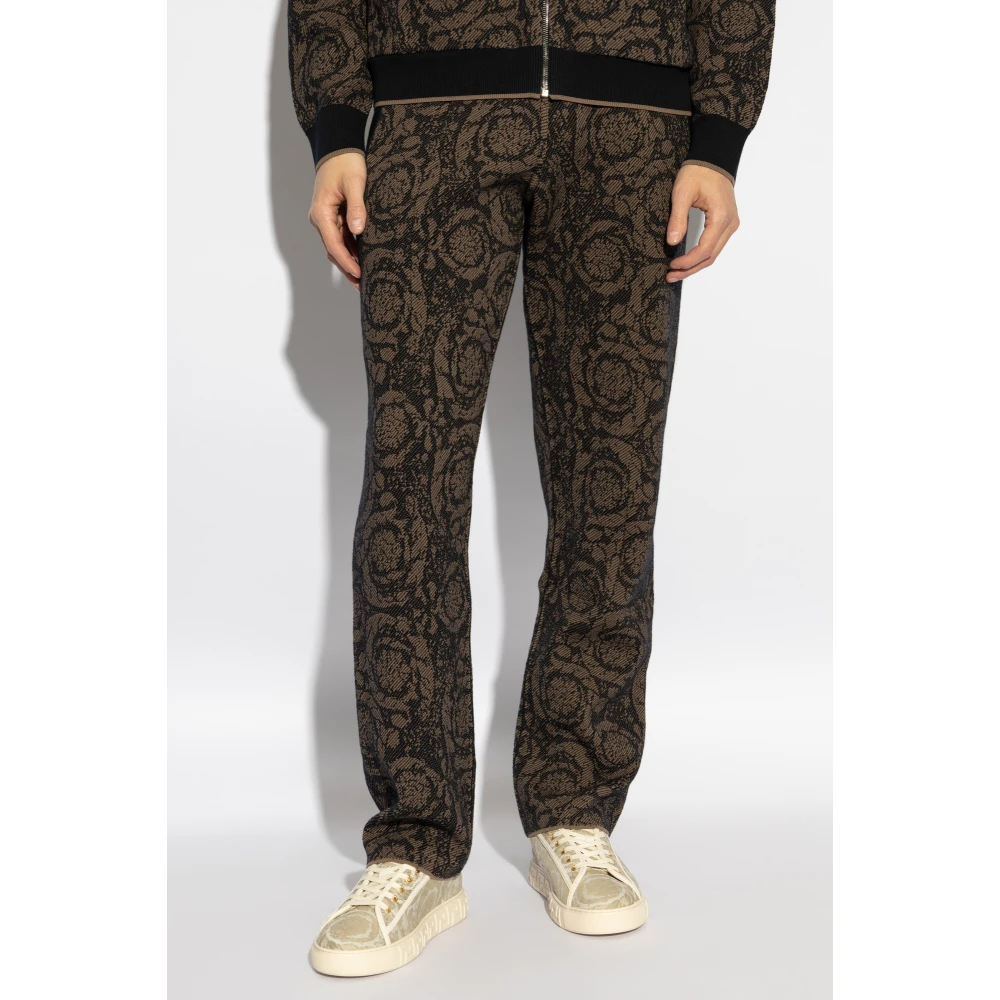 Versace Sweatpants Brown Heren