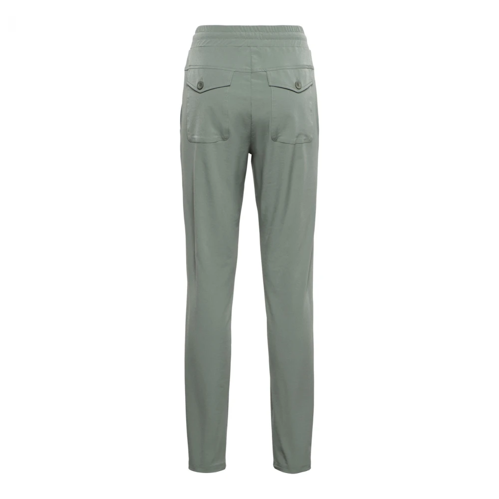 &Co Woman Smalle Broek Donkerblauw Green Dames