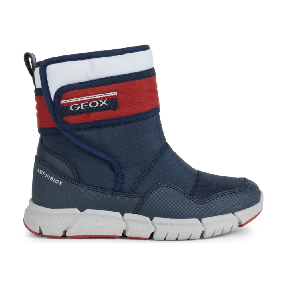 Geox Boys Blue Kids Boots Flexyper Abx Size 31 Eu