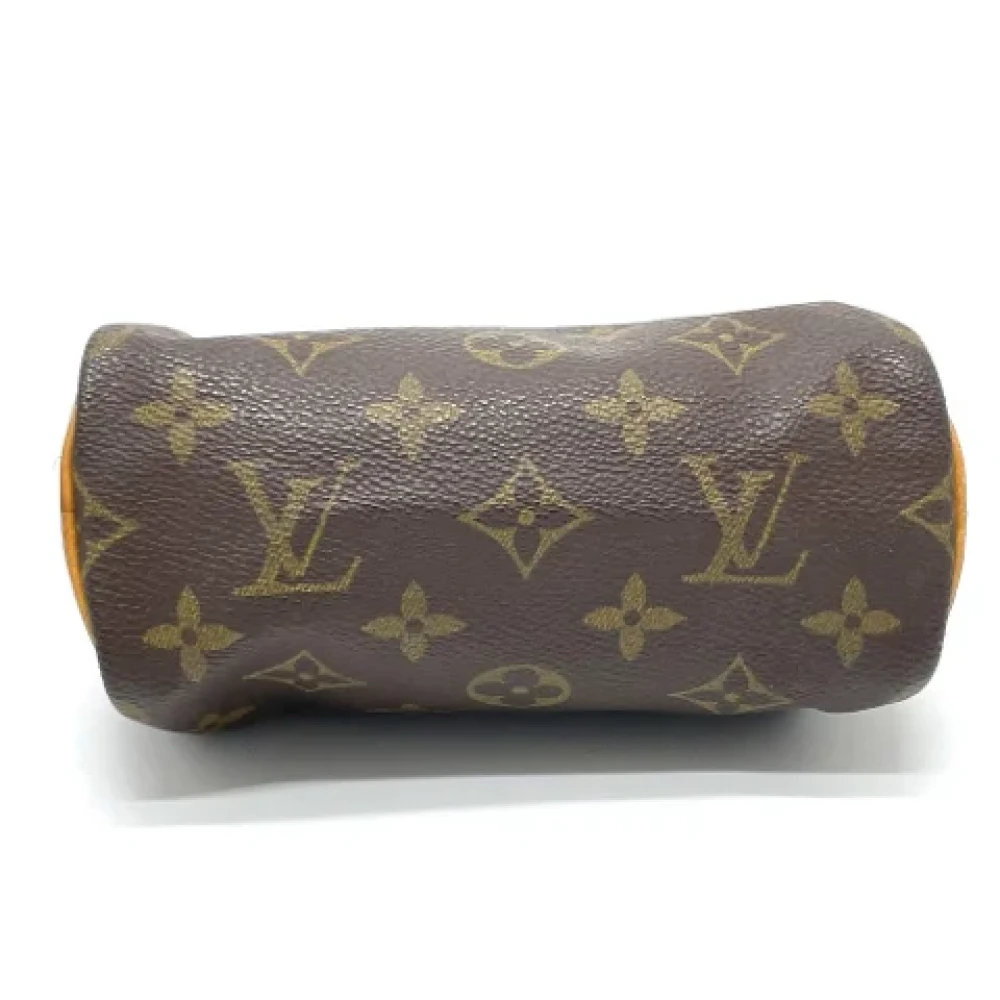 Louis Vuitton Vintage Pre-owned Cotton louis-vuitton-bags Brown Dames