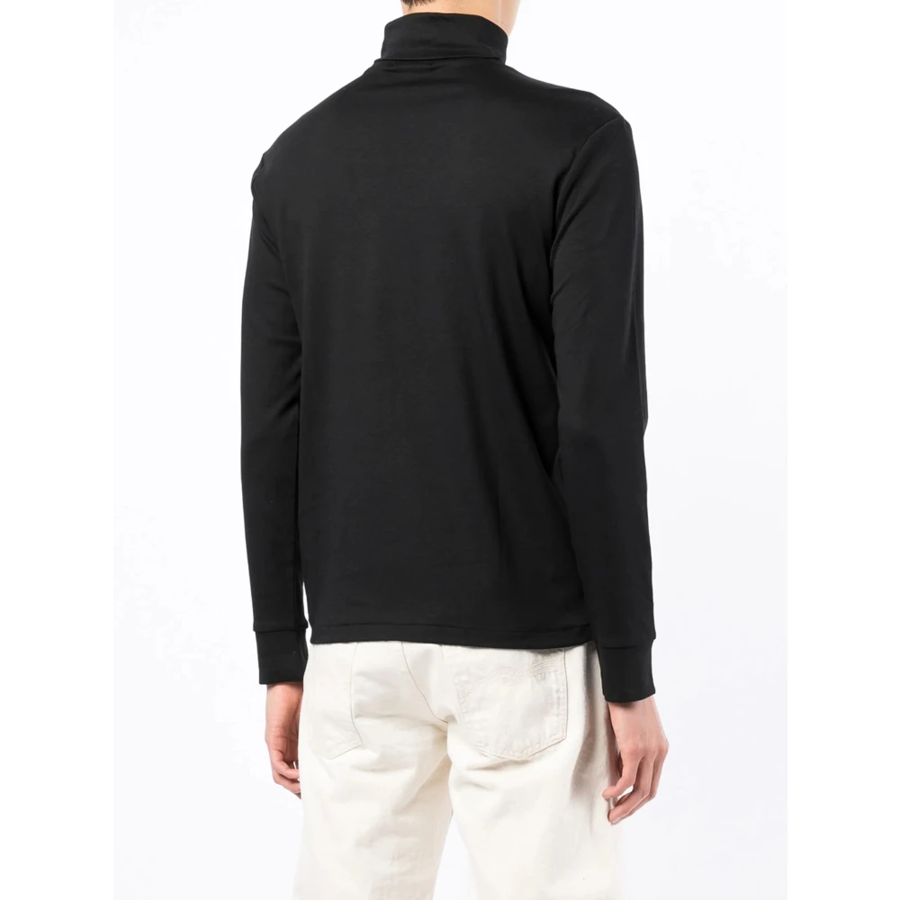 Polo Ralph Lauren Katoenen Rollneck Sweater Black Heren