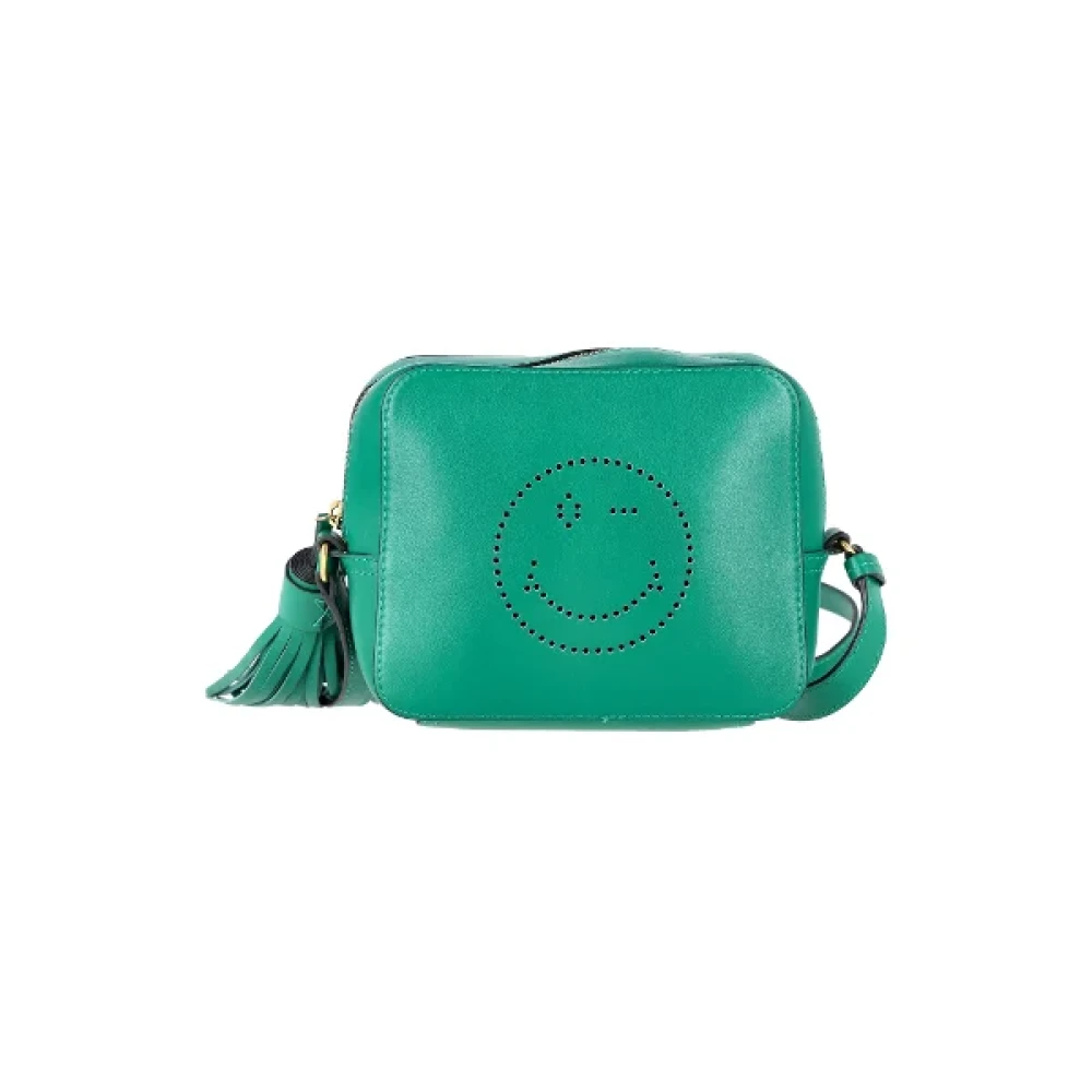 Anya Hindmarch Pre-owned Leather crossbody-bags Green Dames