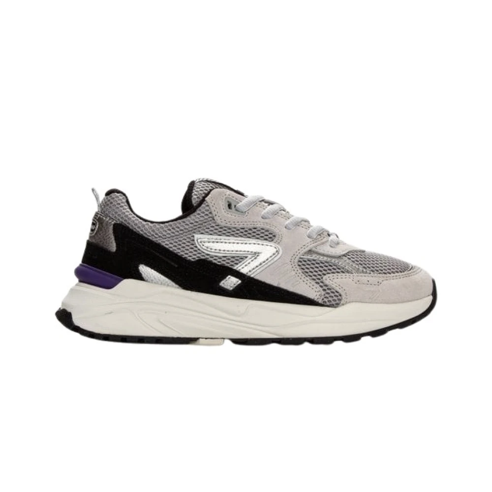 HUB Moderne Cement/ /Zwarte Sneaker Dames Schoenen Veelkleurig Multicolor