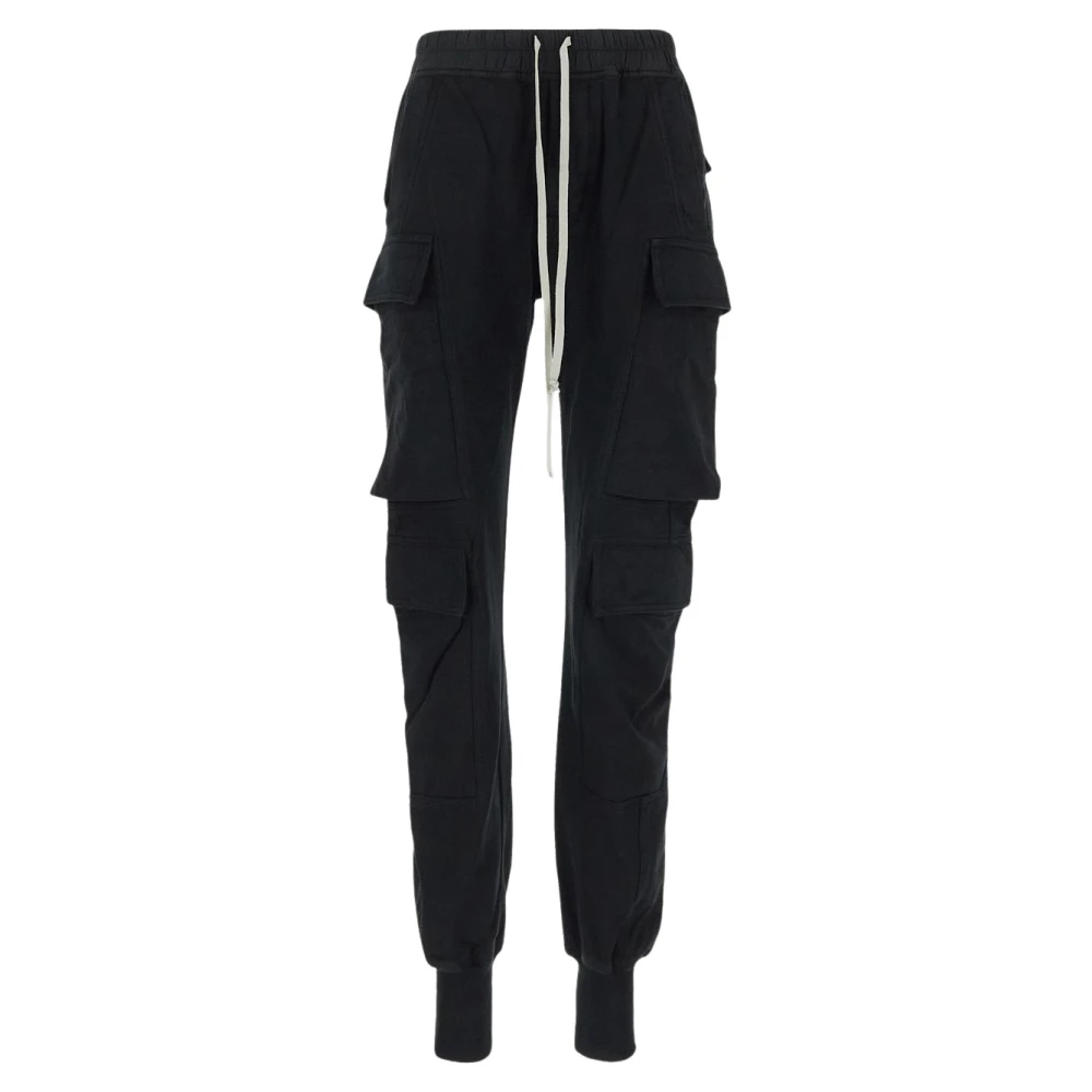 Rick Owens Mastodon Megacargo Broek Black Dames