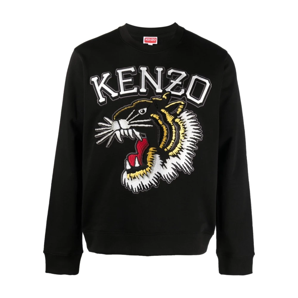 Kenzo Zwart Tiger Sweatshirt Black Heren