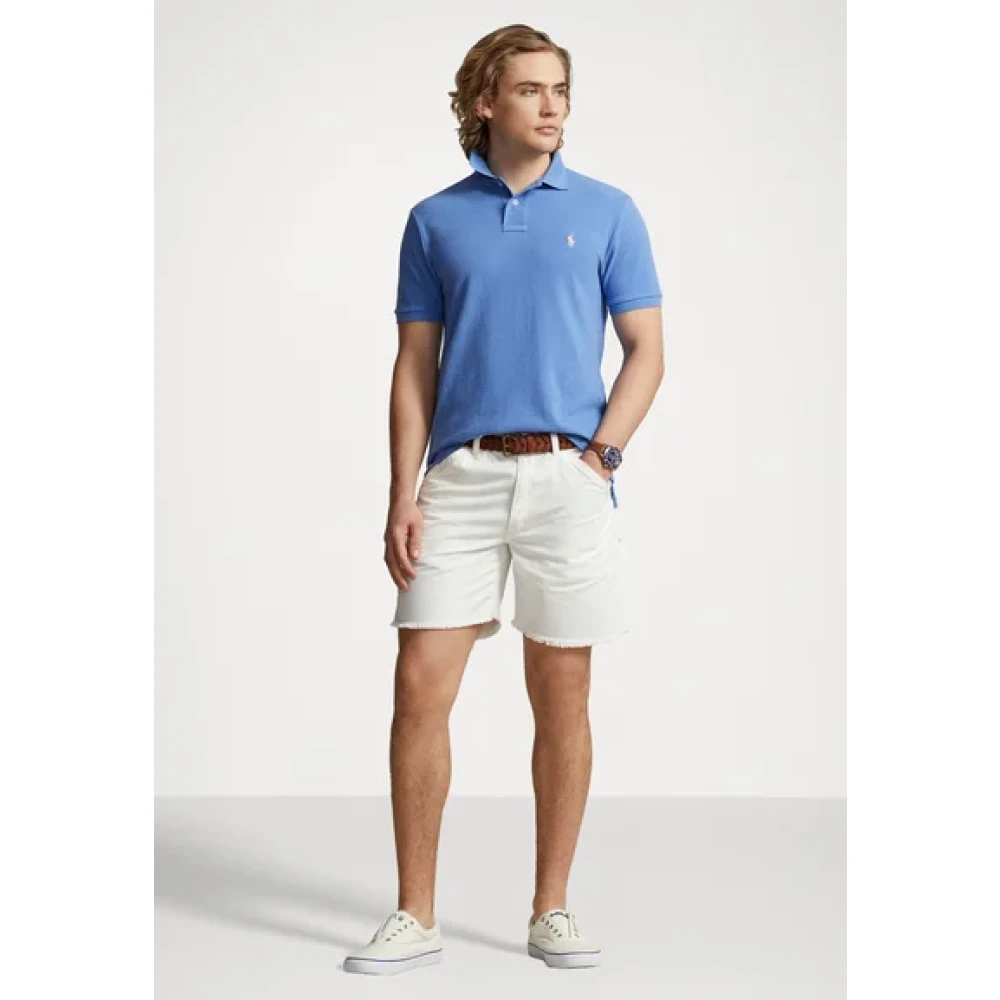 Ralph Lauren Katoenen Polo Shirt Blue Heren