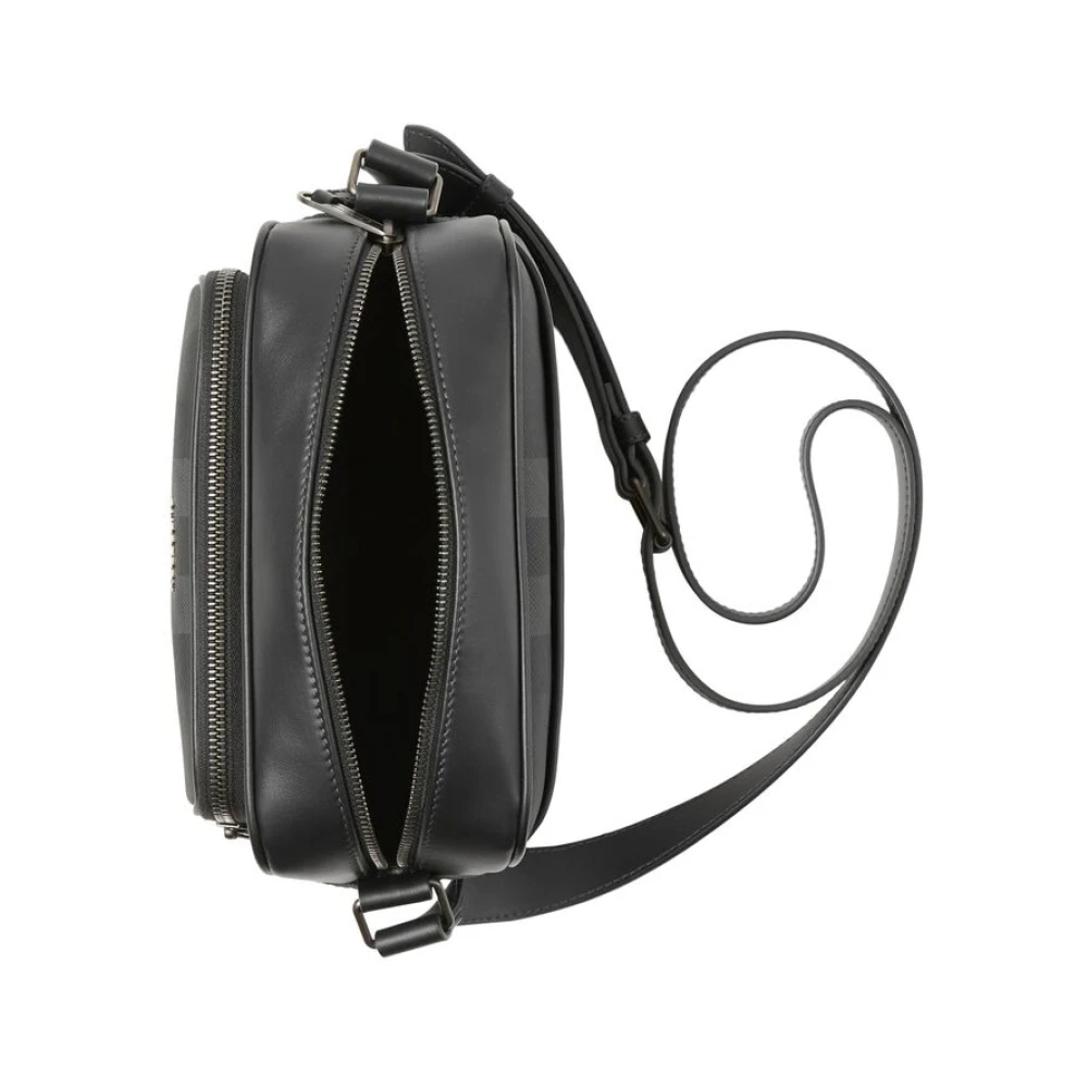 Burberry Grijze Ruit Patroon Heuptas Gray Heren
