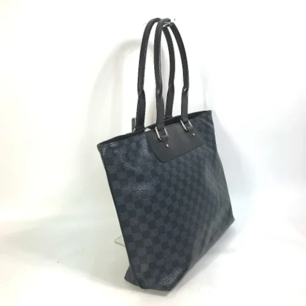 Louis Vuitton Vintage Pre-owned Cotton louis-vuitton-bags Black Dames