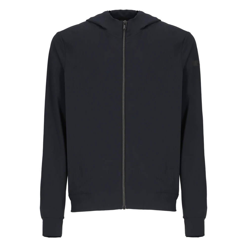 RRD Blauwe Hoodie met Logo Patch Blue Heren