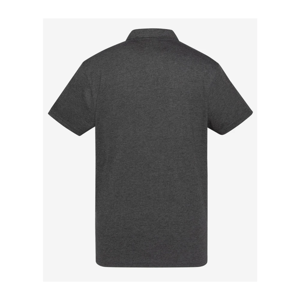 Schott NYC Katoenen Jersey Polo Peter Gray Heren