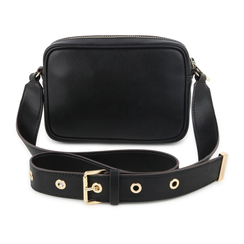 Michael Kors Elegante verfijnde handtas in gecoate stof Black Dames