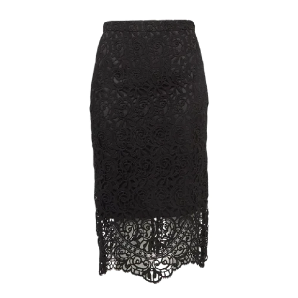 Burberry Vintage Pre-owned Lace bottoms Black Dames