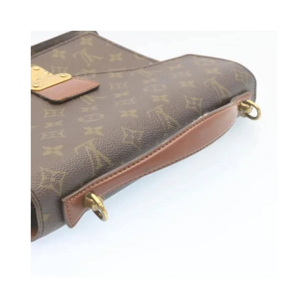 Louis Vuitton Vintage Pre-owned Canvas handbags Brown Dames