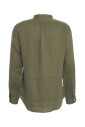 green-mandarin-collar-linen-shirt
