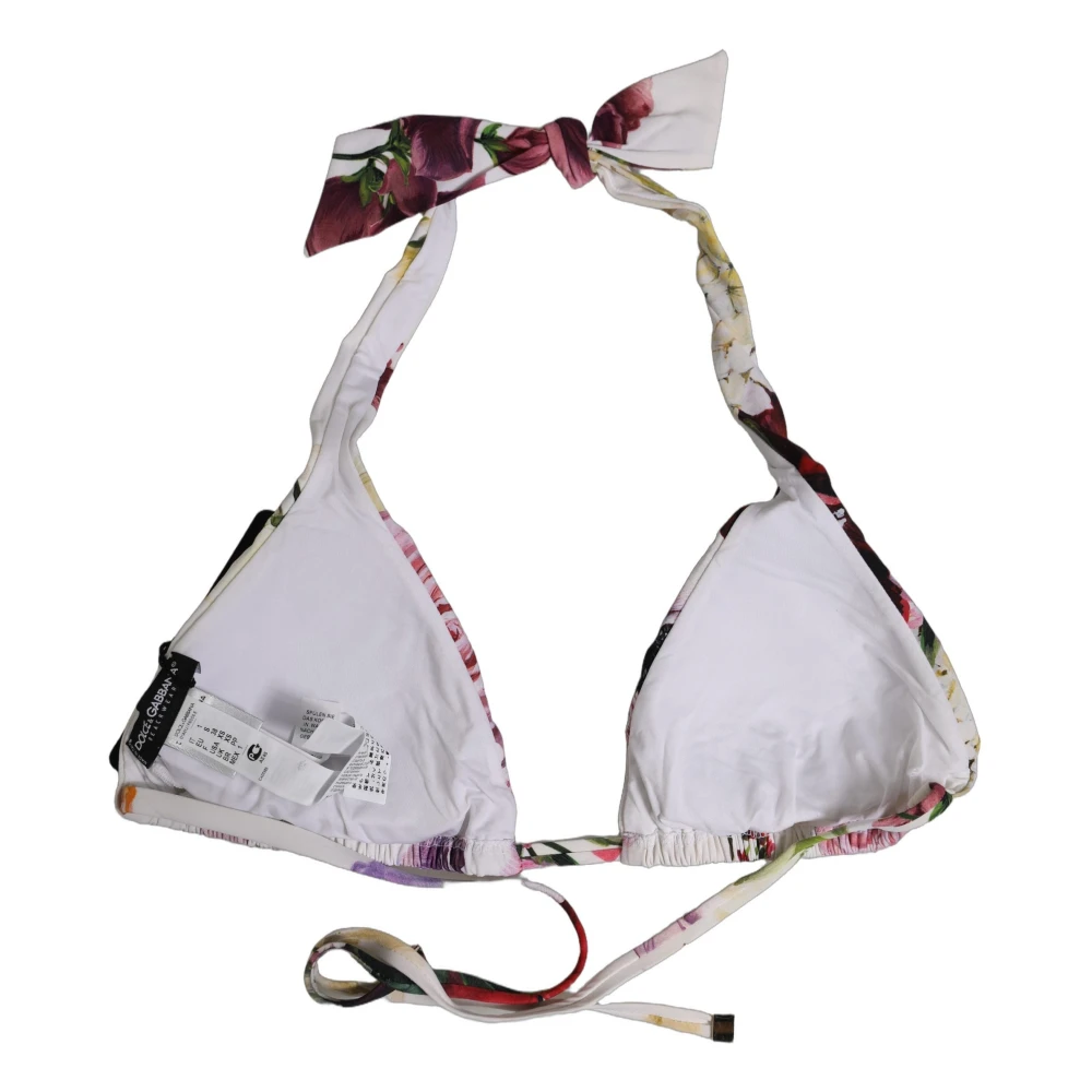 Dolce & Gabbana , Bikinis, Female, Multicolor, Xs, Triangle Bikini Top