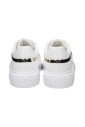 baskets-flatform-en-cuir-avec-logo-dore
