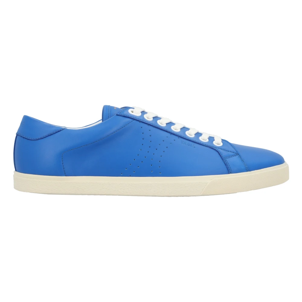 Celine Triomphe Low Lace-Up Sneaker Heren Schoenen Blauw