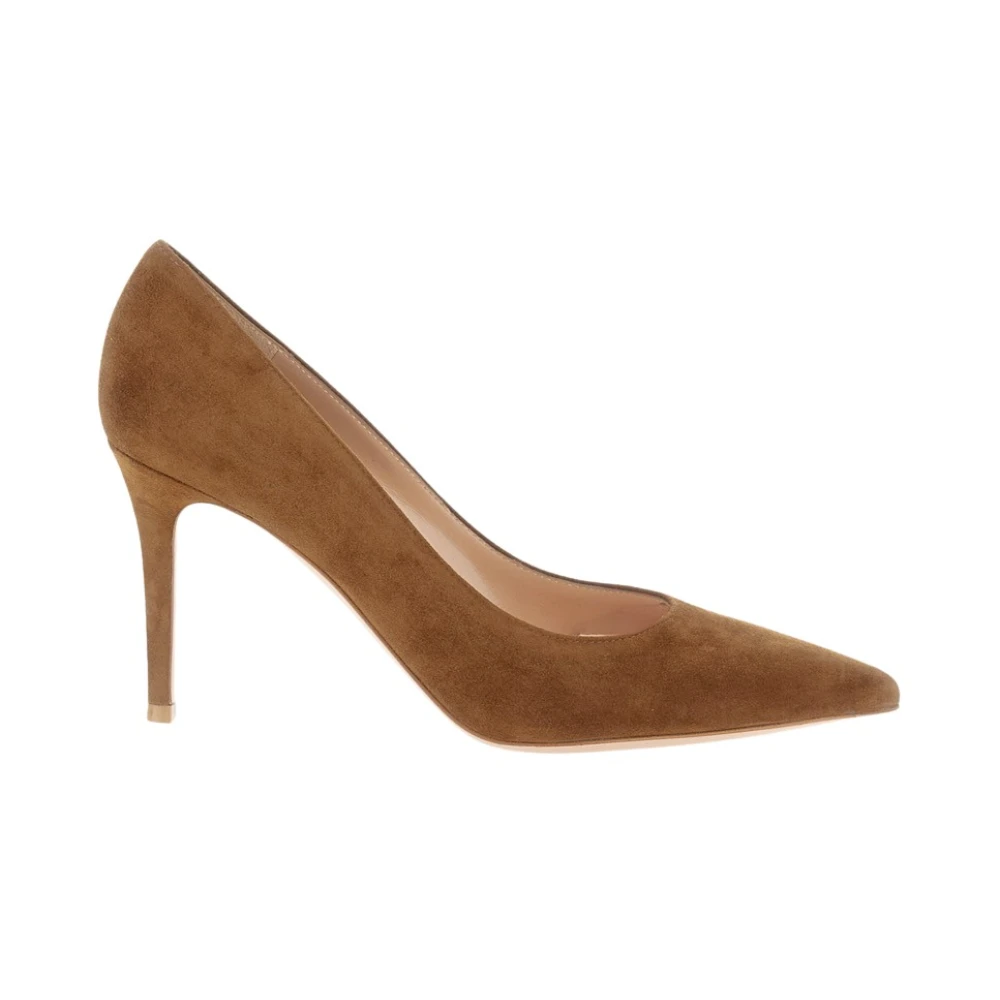 Gianvito Rossi 85 Mm Pump - Female - Pumps - Brown - 3 Uk - Shoes