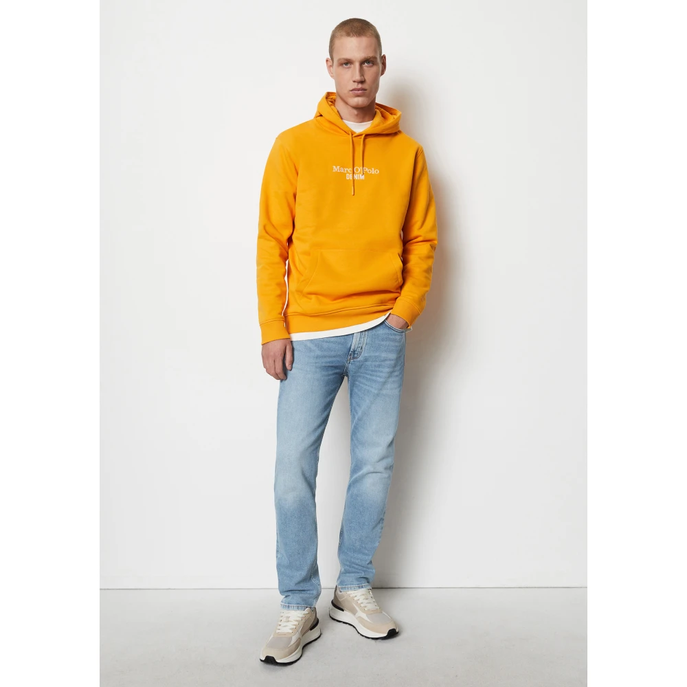 Marc O'Polo Hoodie relaxed Orange Heren