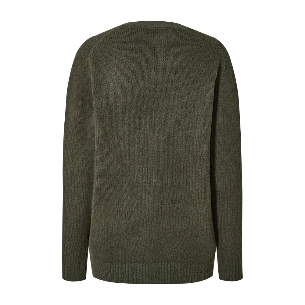 Acne Studios Groene Gebreide Vest Green Heren