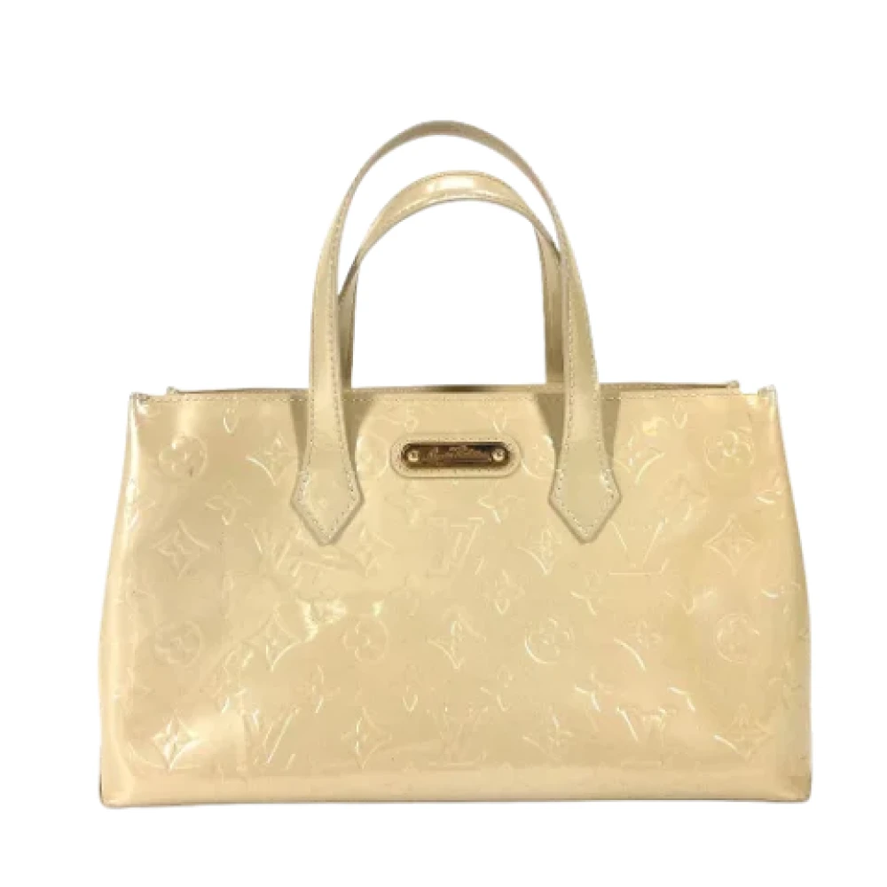 Louis Vuitton Vintage Pre-owned Fabric louis-vuitton-bags Beige Dames