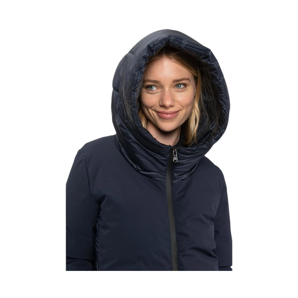 Canadian Classics Lange Puffer Jas Blue Dames