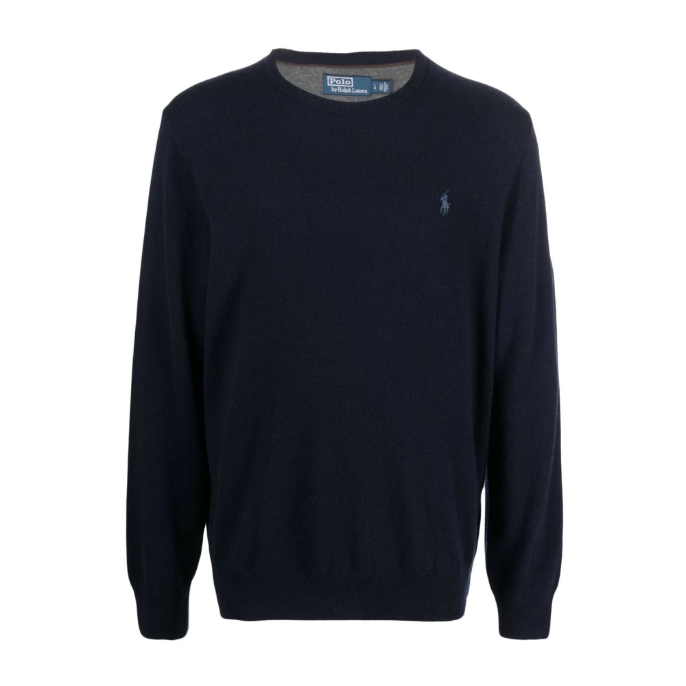 Ralph Lauren Långärmad Pullover Tröja Blue, Herr