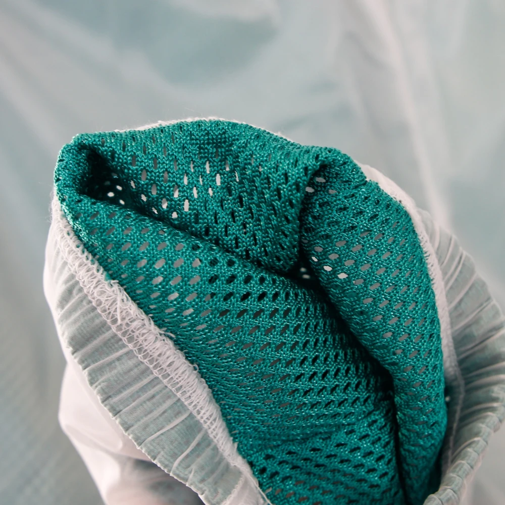 Nike High-rise Mesh Broek Green Dames