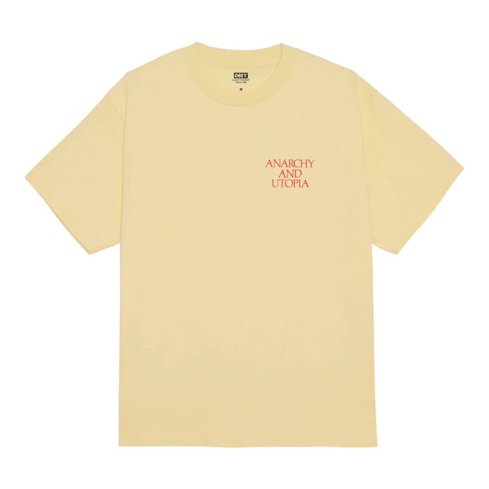 Obey - Tops > T-Shirts - Beige - Obey - Modalova