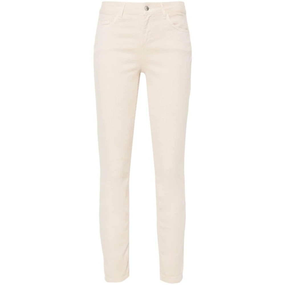 Liu Jo Beige Slim-Fit Byxor
