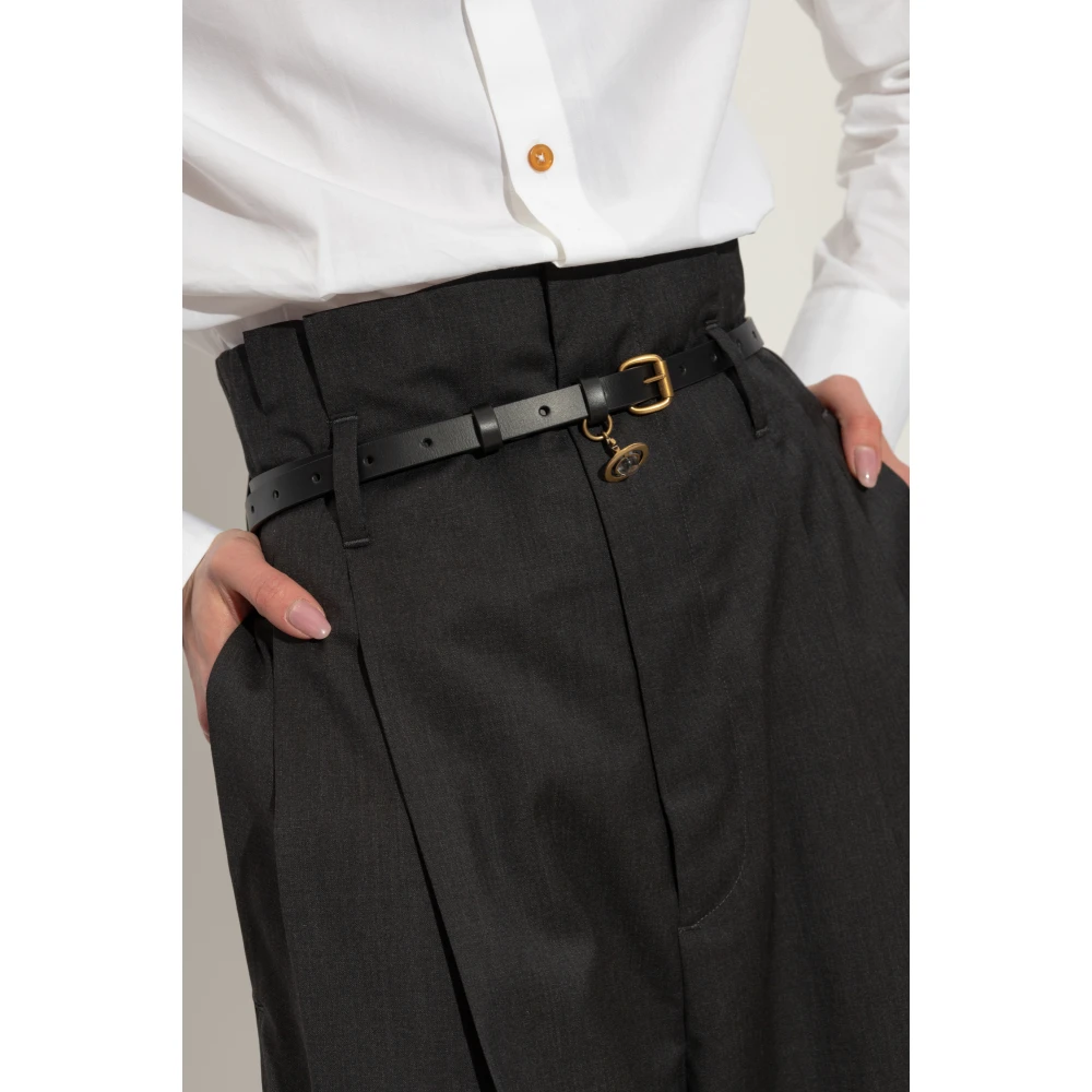 Vivienne Westwood Leren riem Black Dames
