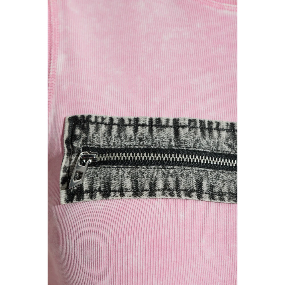 Diesel Top 'T-Arted' Pink Dames