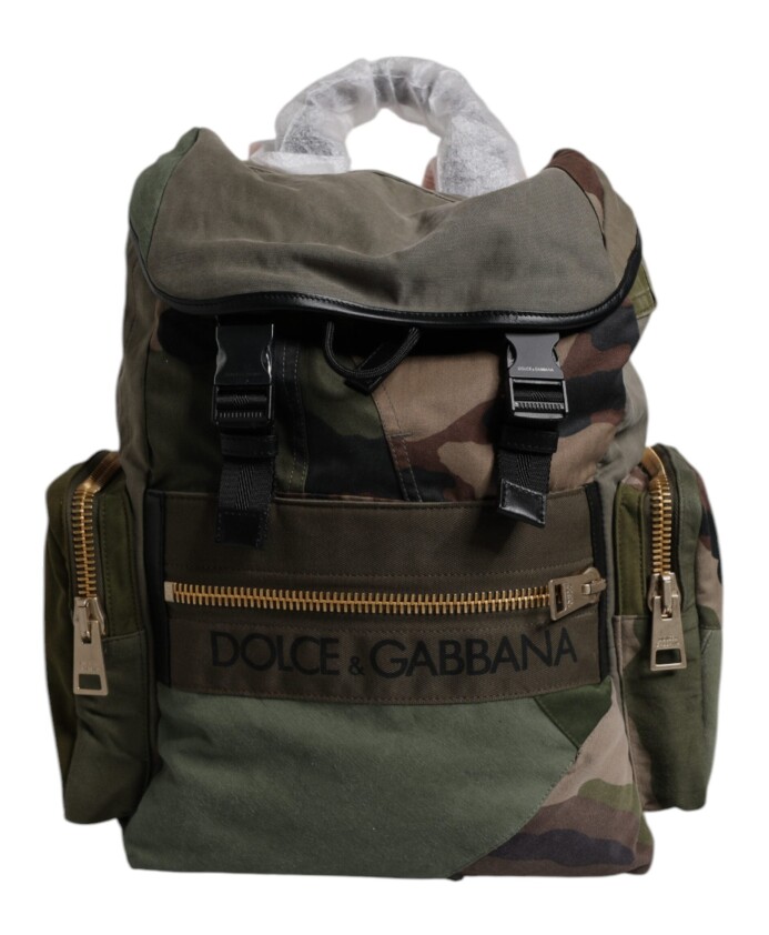 militair-groene-patchwork-reisrugzak