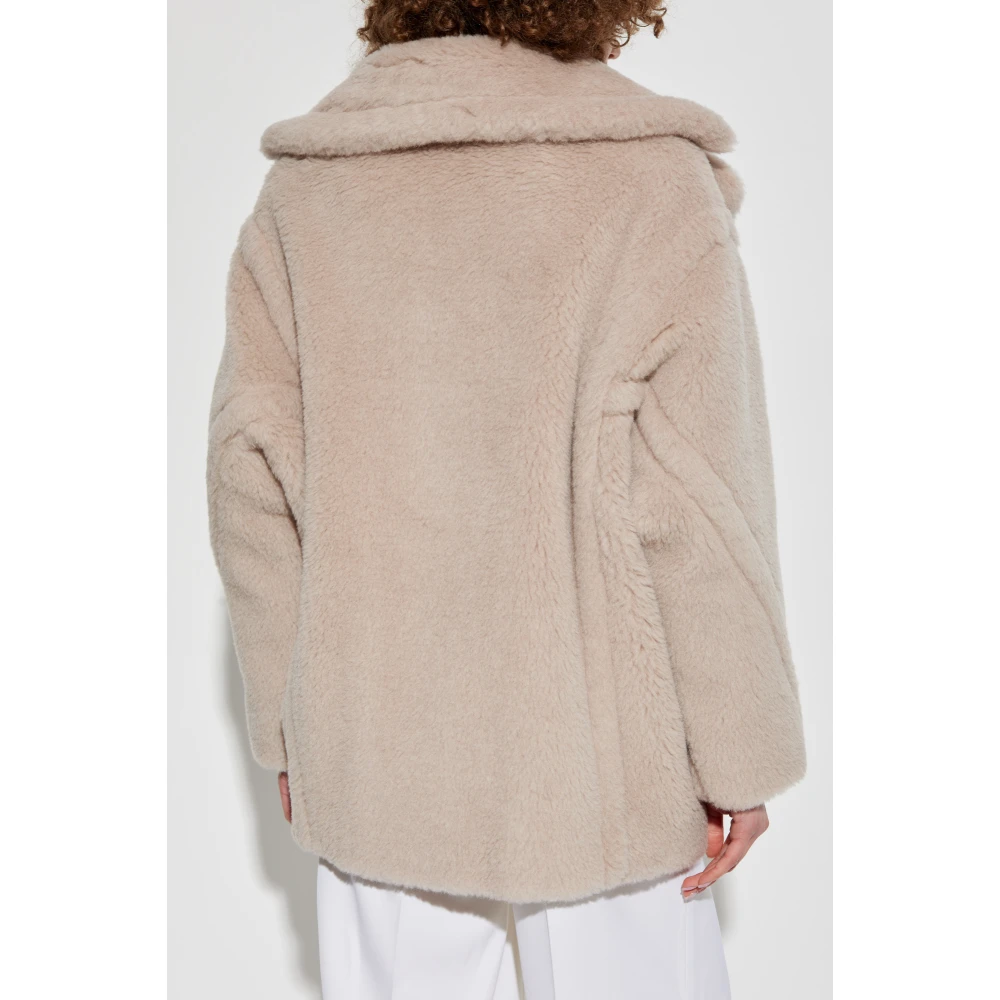 Max Mara Bontjas Cuba Beige Dames