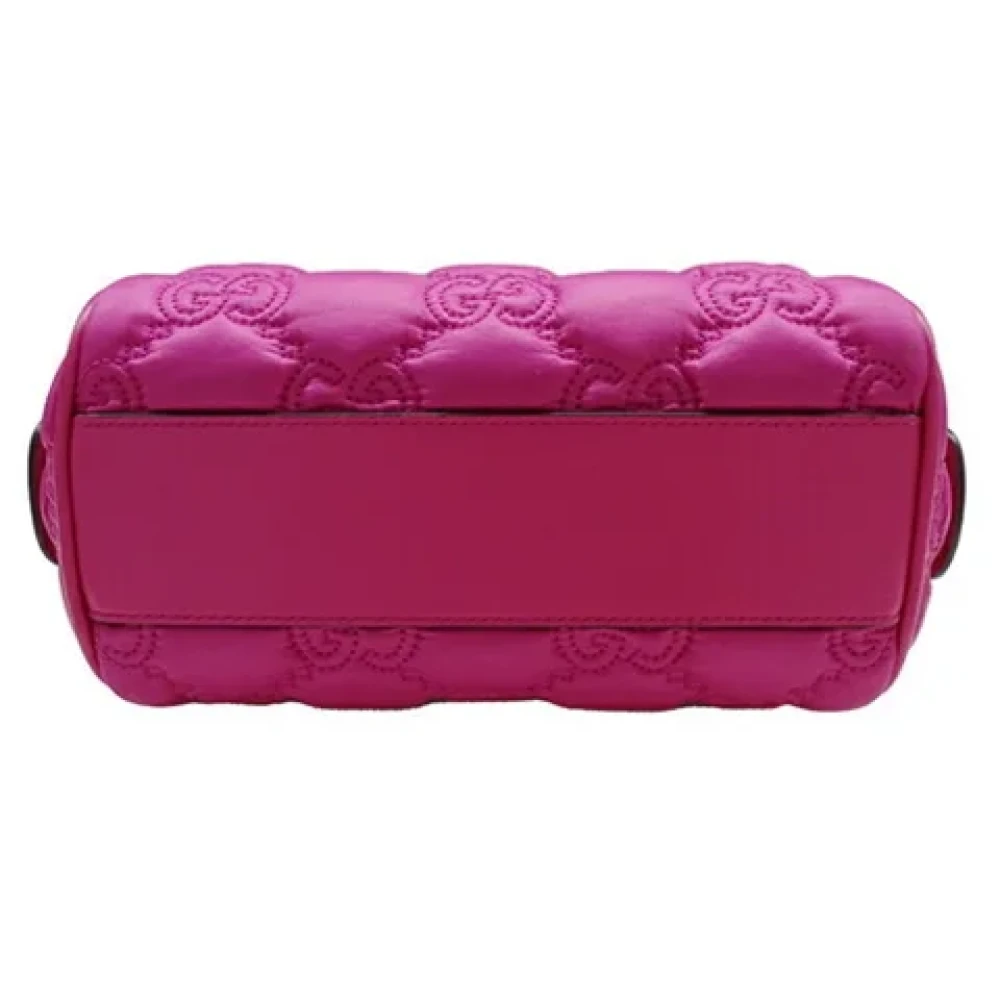 Gucci Vintage Pre-owned Leather shoulder-bags Pink Dames
