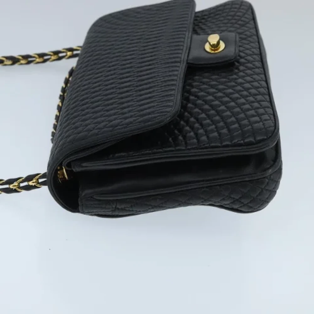 Bally Pre-owned Leather shoulder-bags Black Dames