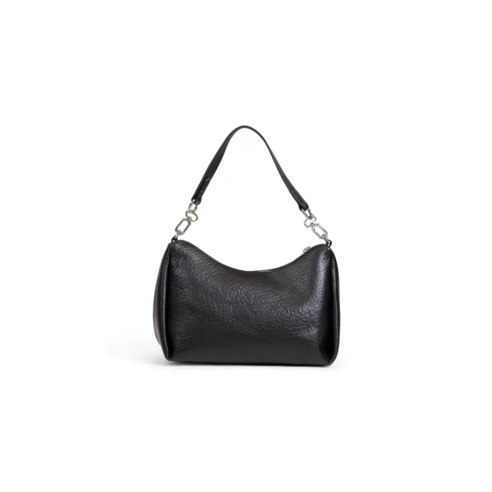 Desigual Zwarte Polyethyleen Handtas Herfst Winter Collectie Black Dames