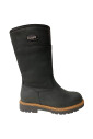 black-snow-boots
