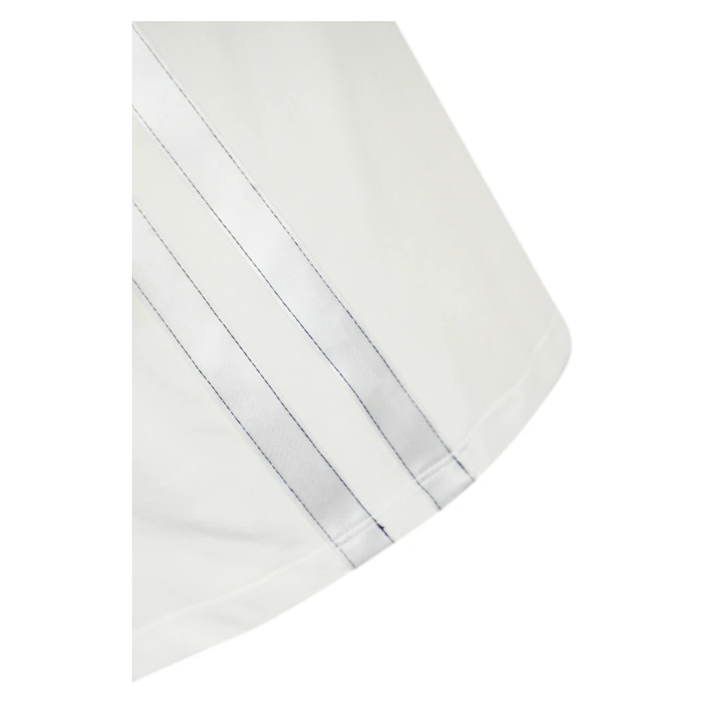 Elisabetta Franchi Katoenen Jersey T-shirt met Letterprint White Dames