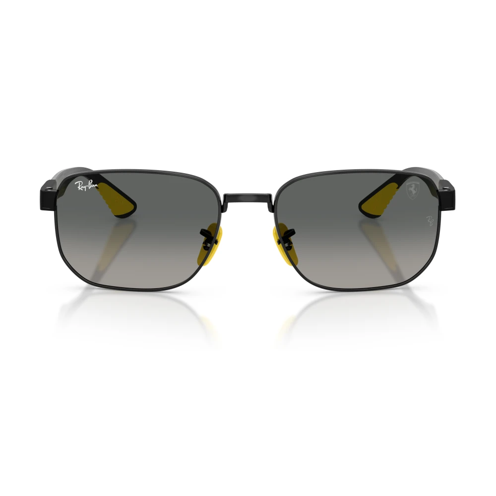 Ray-Ban Sunglasses Scuderia Ferarri Collection - Matte Black Frame Grey Lenses 59-19, RB8329M - Image 6