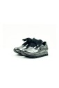 baskets-en-cuir-gris-metallise