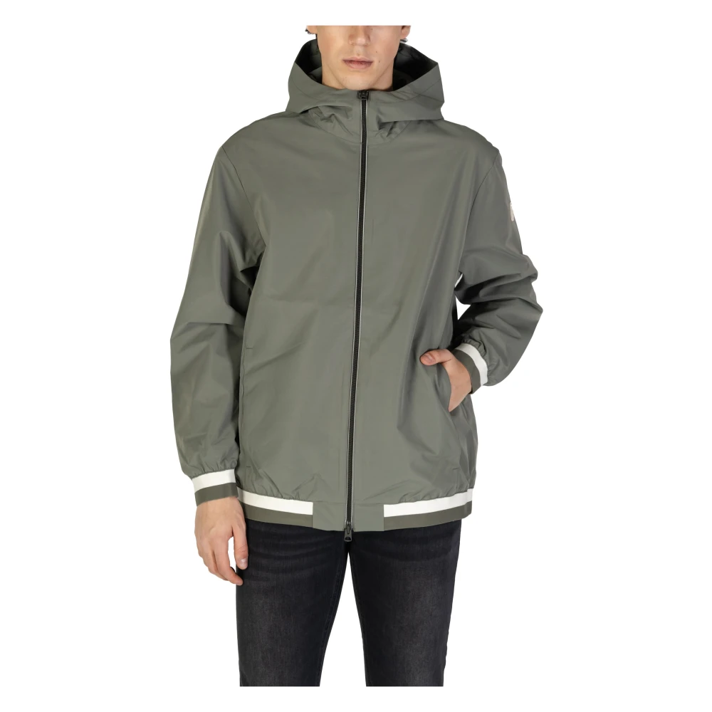 Replay Hooded Full-Zip Jacket Green Heren