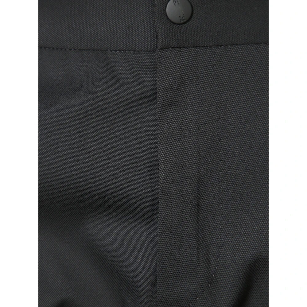 PT Torino Zwarte elegante broek voor mannen Black Heren