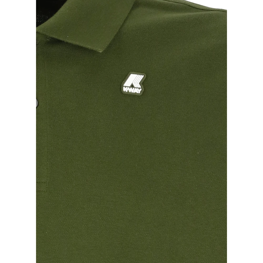 K-way Polo Shirts Green Heren