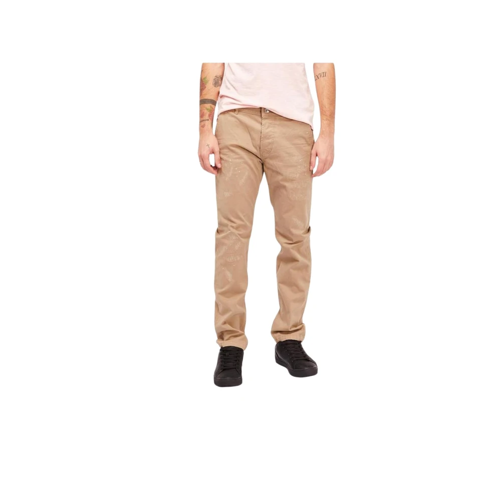 Gas Beige Cotton Casual Pants - IT38 | XS - Image 2