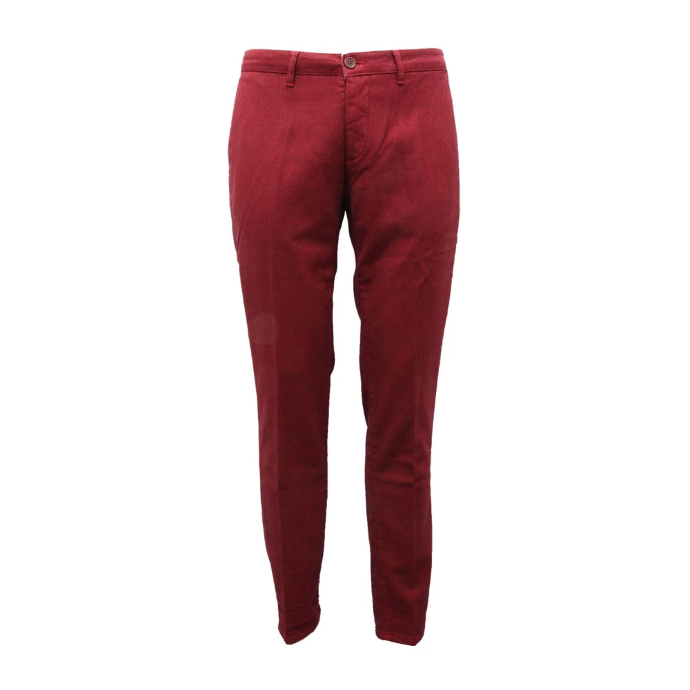 Cruna - Trousers > Chinos - Red - Cruna - Modalova