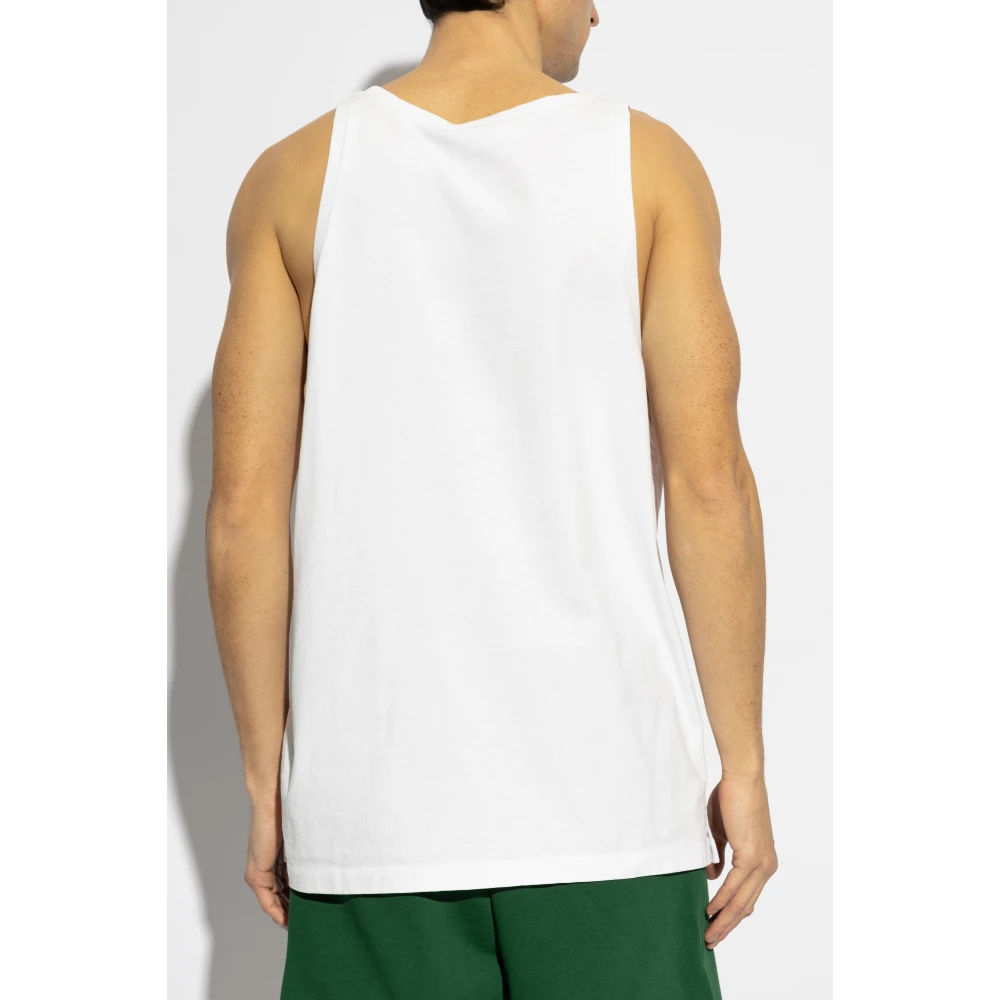Dsquared2 Mouwloos T-shirt White Heren