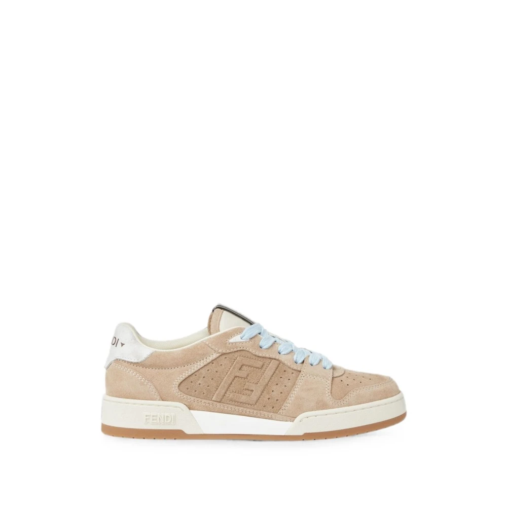Fendi Match Trainers - Female - Sneakers - Beige - 7 Uk - Shoes